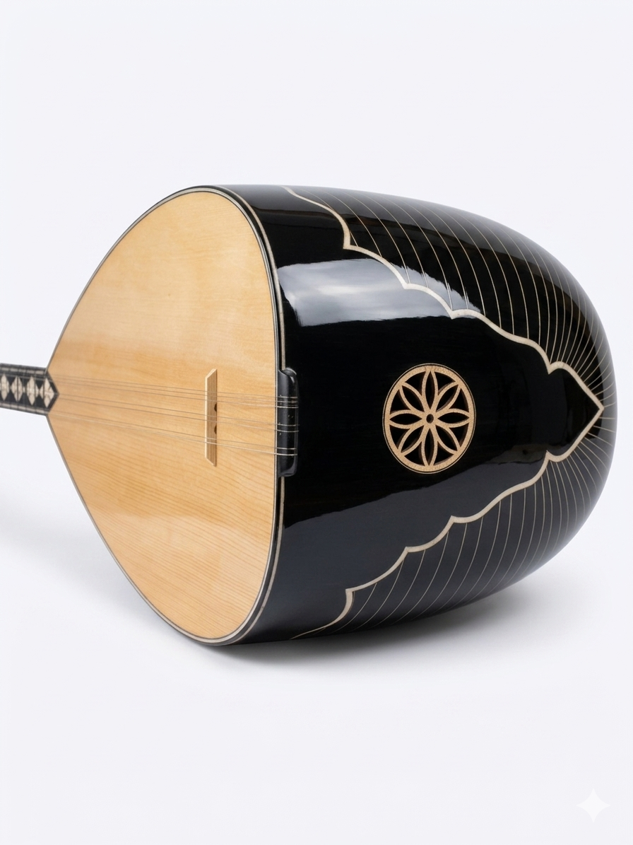 Ceviz Ahmet Kaya anı bağlama saz KAYA-4 Sala yapımı