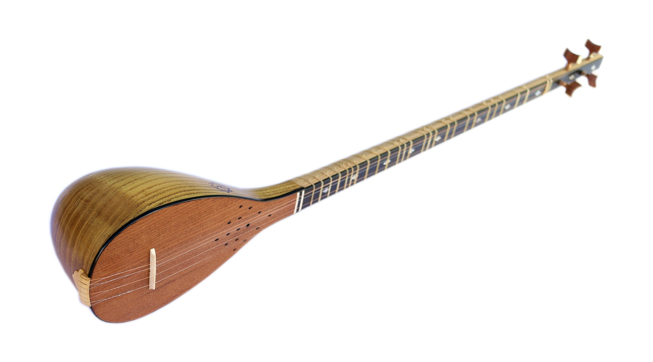 Movlana oymalı dut setar MOS-7 luthier sazı