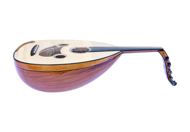 Special Turkish oud MRS-21 with adjustable bridge system and walnut pickguard