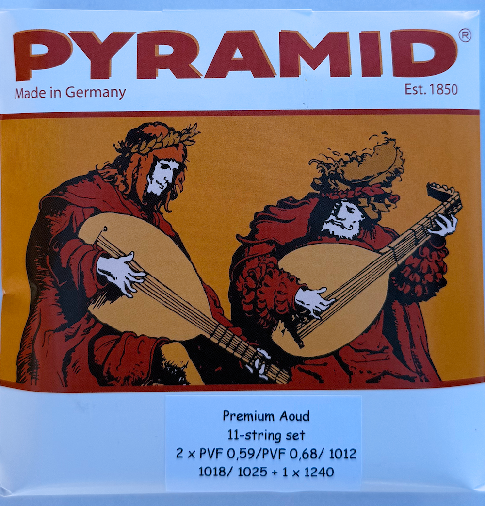 Premium Pyramid Lute Arabic oud strings POL-4A tuning set