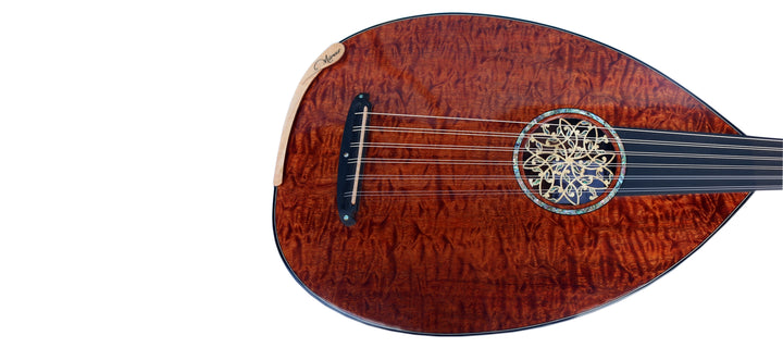 Miras Lute Special Electric Turkish Oud UNQ-20E By Miras