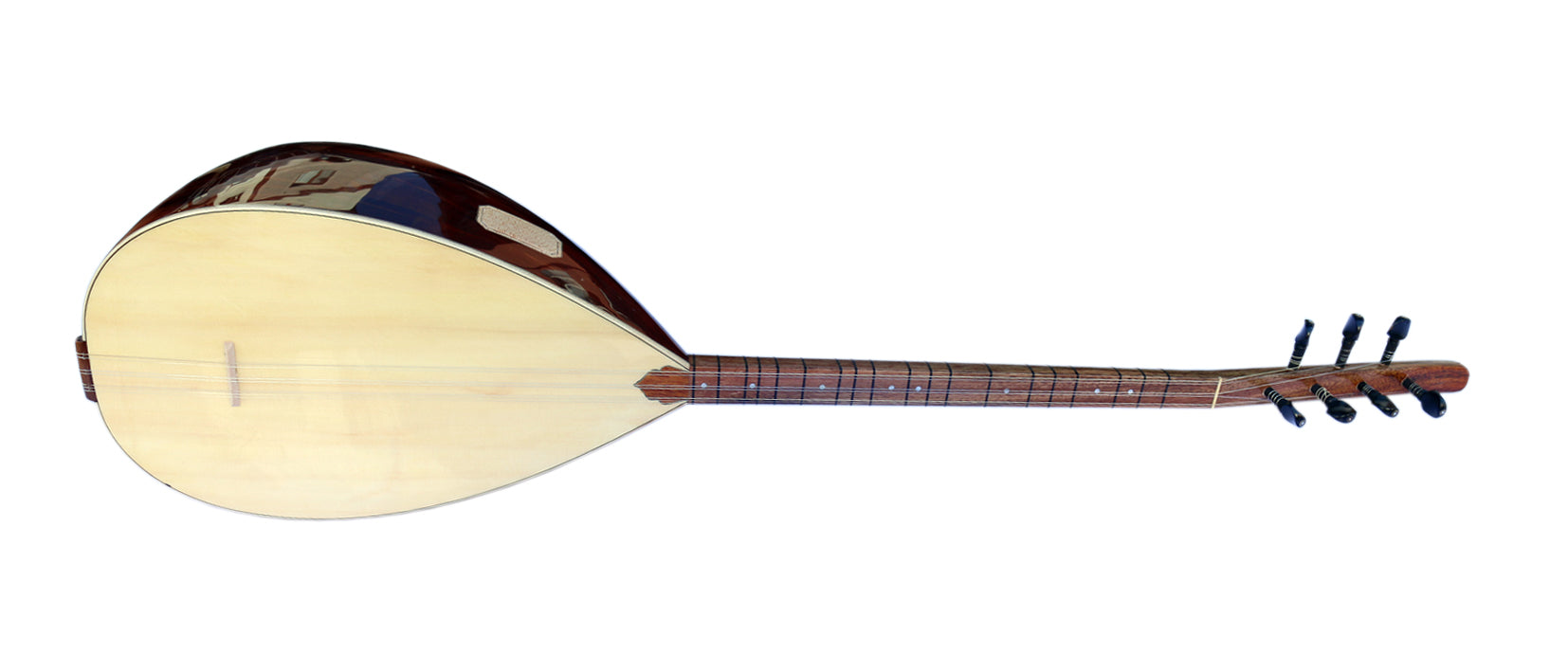 Sala Türk profesyonel kısa sap ardıç bağlama saz MSS-105