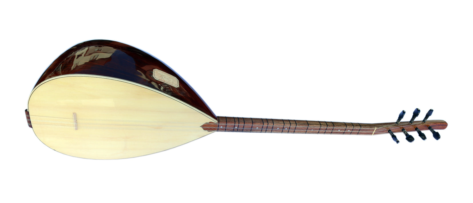 Sala profesyonel kısa sap bağlama saz OSS-205