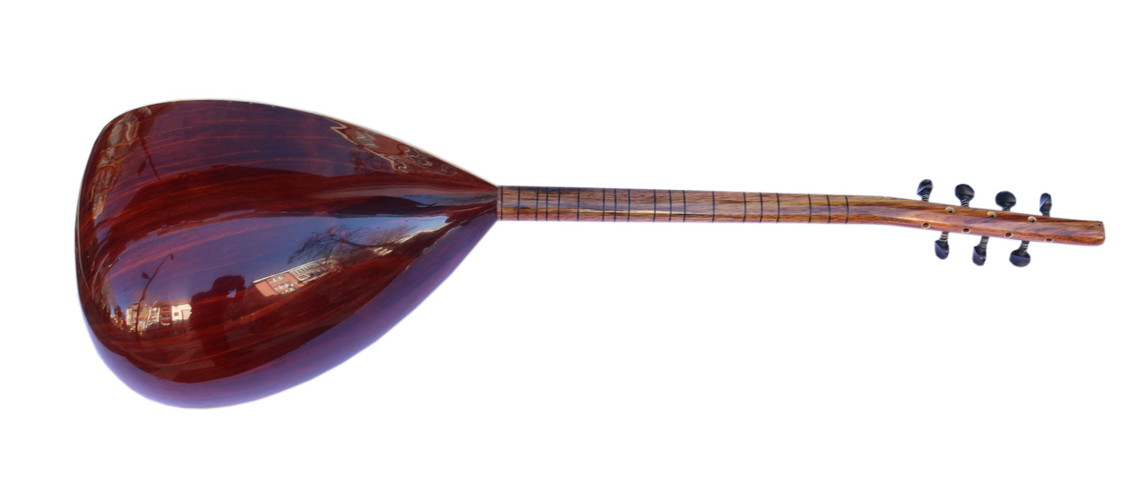 Ardıç kısa sap bağlama saz ASB-302 Sala yapımı