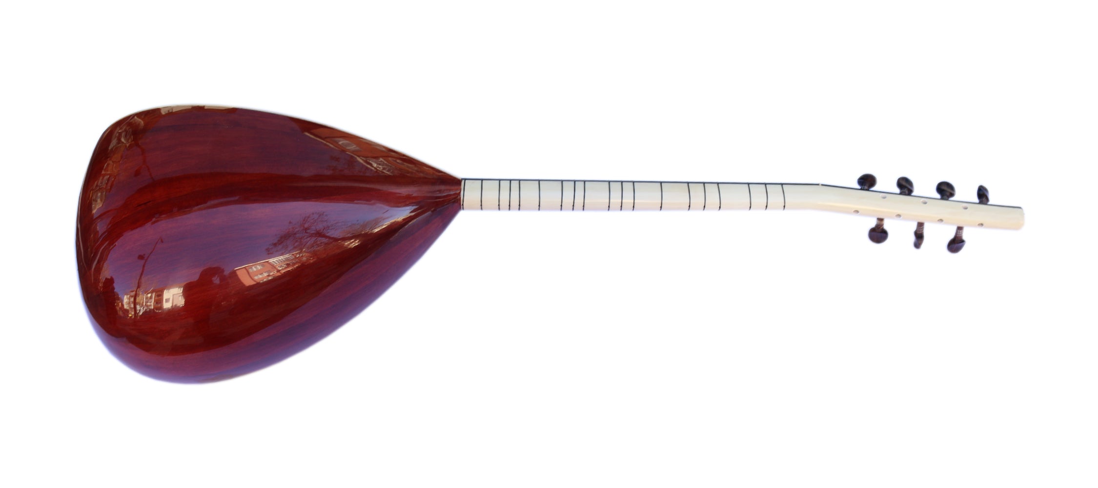 Ardıç kısa sap elektrik bağlama saz ASB-305 Sala yapımı