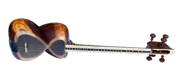 Persian tar AYT-404 by Ali Yasin with mulberry body and camel skin