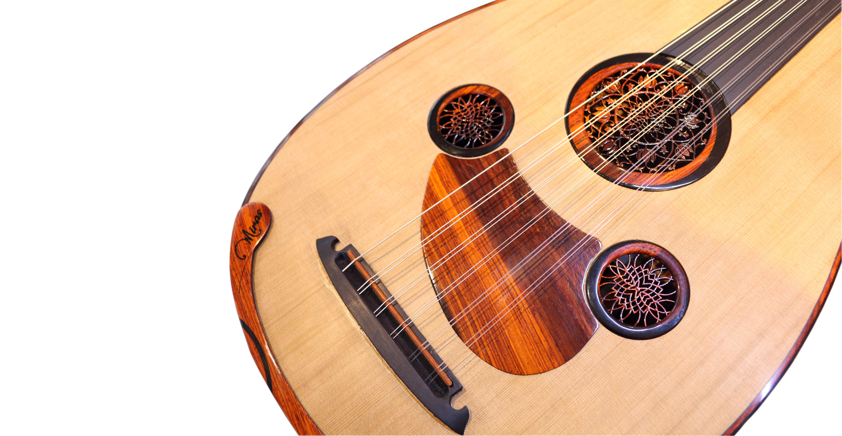 Çift ses tavası Arap udu Cocobolo Majesty Miras