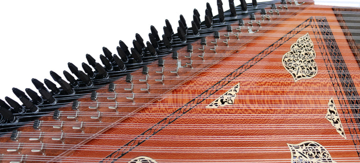 Professional Armenian qanun MKE-5 concert instrument