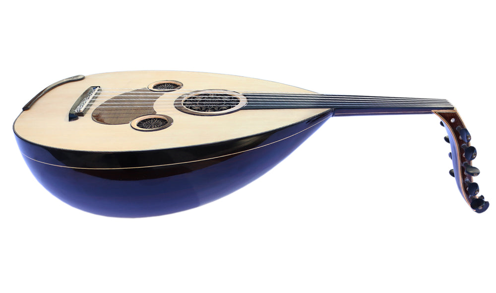 Wenge and spruce Turkish oud by Miras Lute