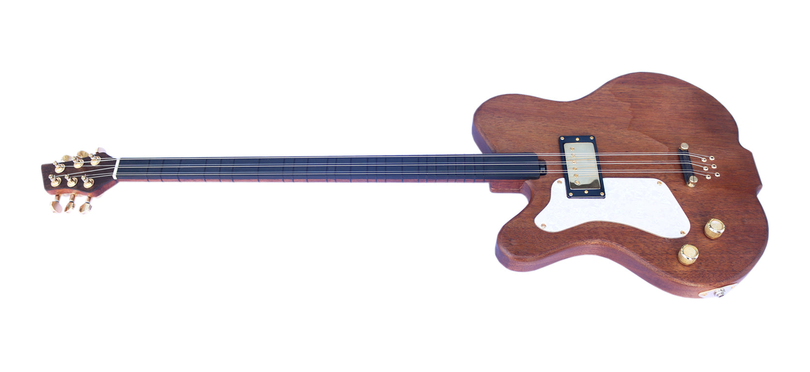 Sol el profesyonel çağlama CAG-4L bağlama ve elektrik gitarı harmanlayan