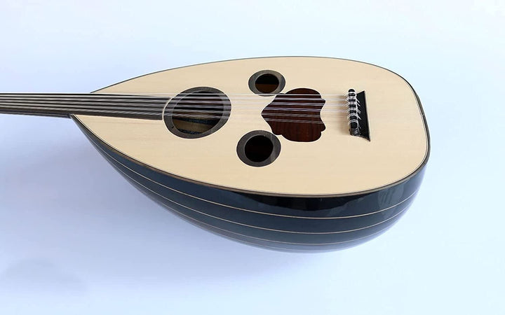Left handed Arabic oud AAO-108L with Pyramid 650/11 strings