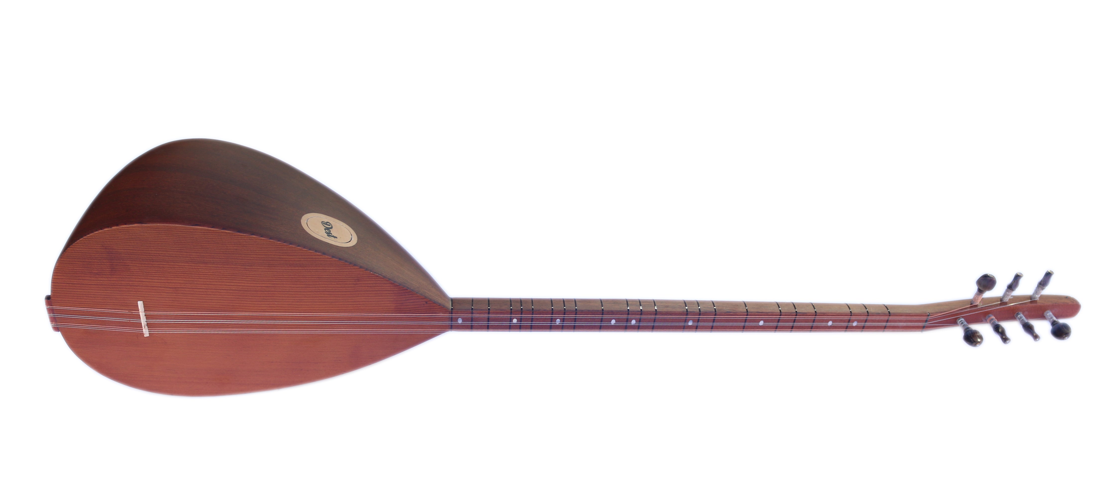 Dest yapımı kaliteli Türk uzun sap saz ASP-305