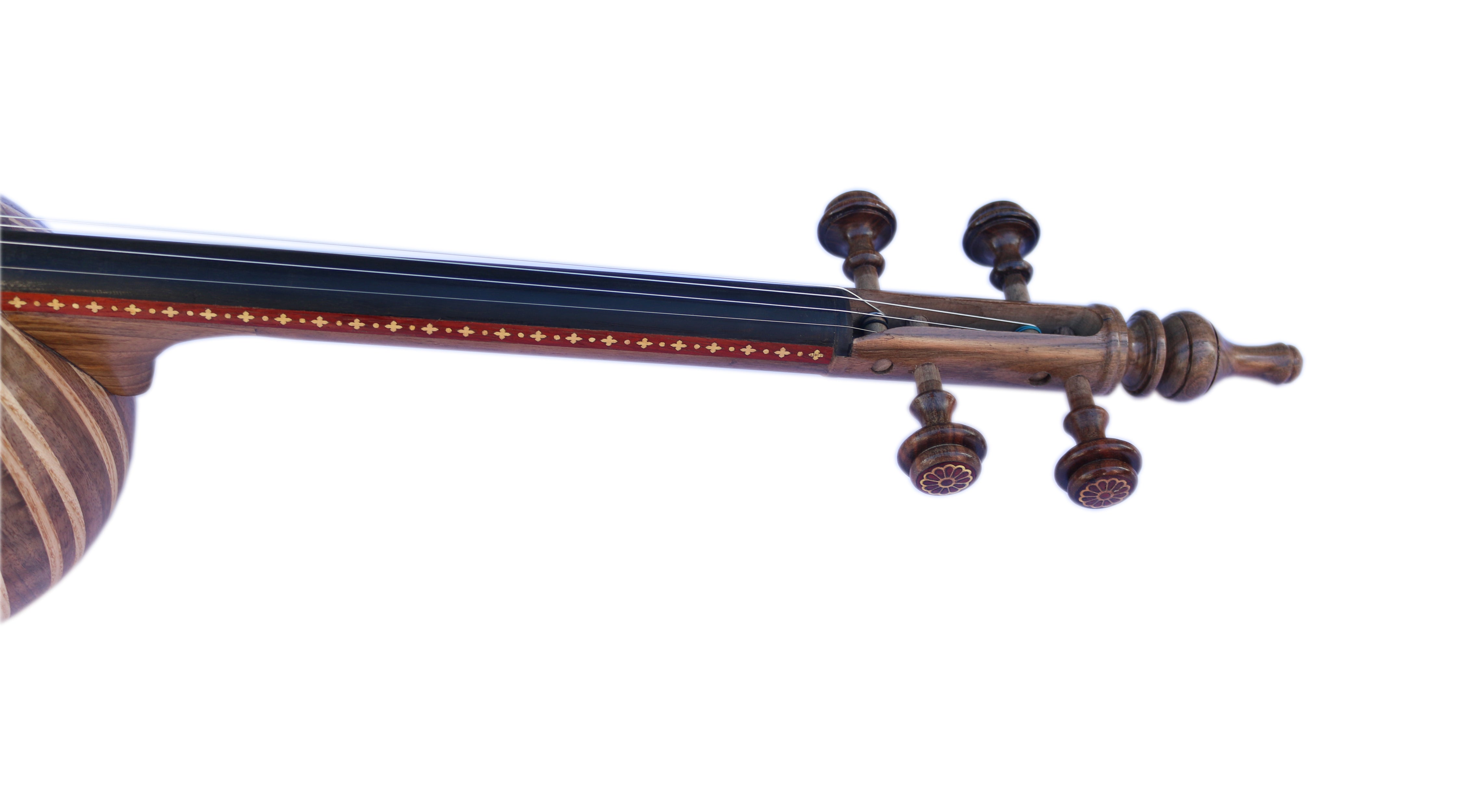 Persian kamanche KA-5 by Ata with carved wood body