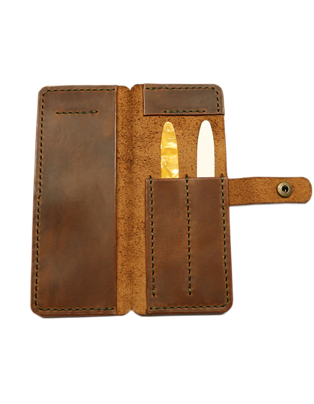 Leather wallet for oud picks MCD-203 with multiple compartments by Sala
