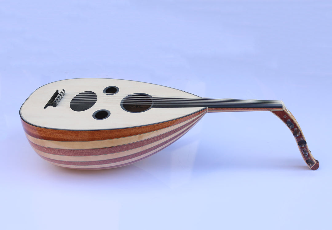 Professional Arabic oud A2 with mahogany maple bowl and spruce face