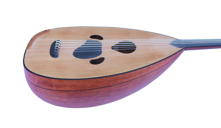 Oleander and Canadian cedar Arabic oud MOUD-6 with walnut pickguard
