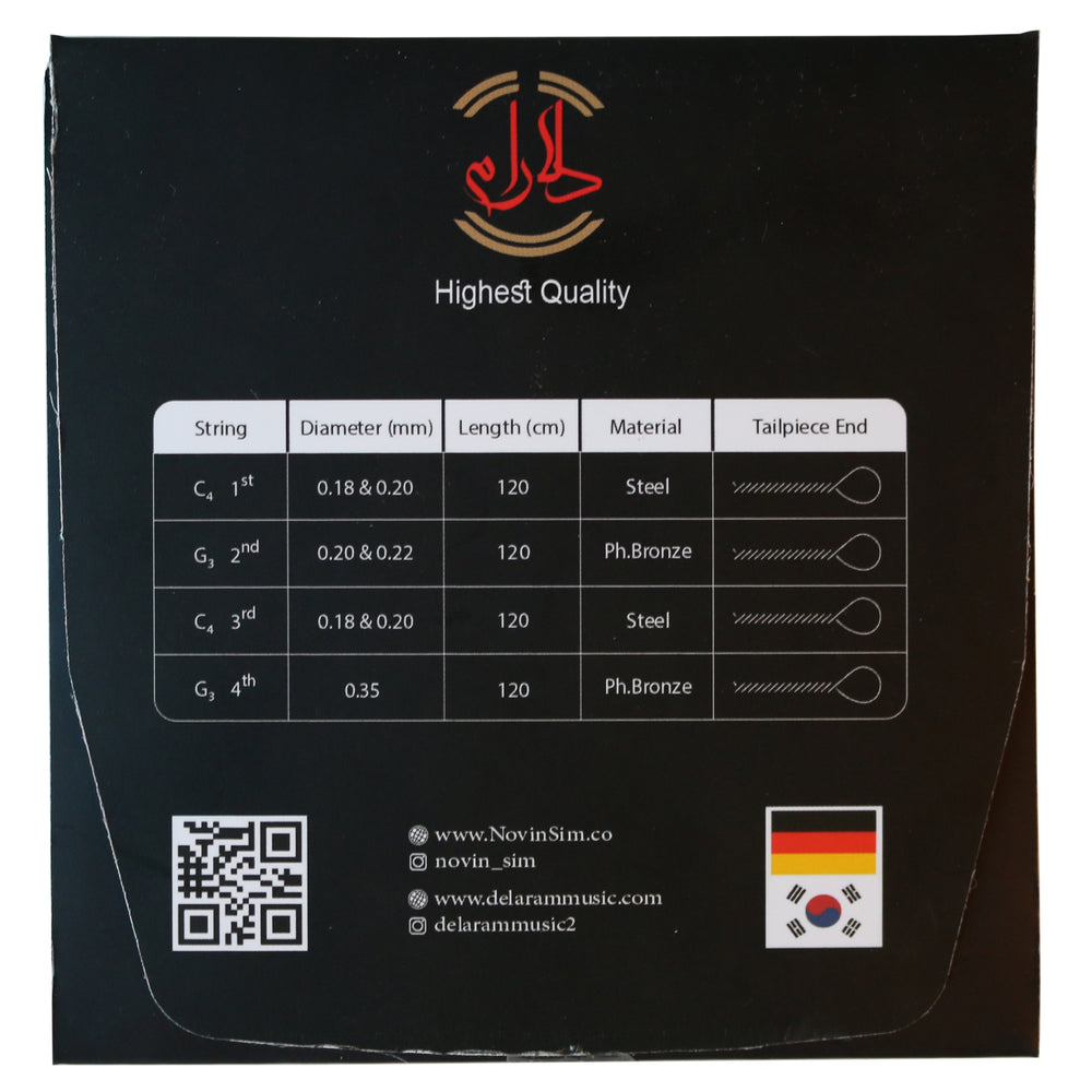 Novin Premium Setar Strings NSS-204