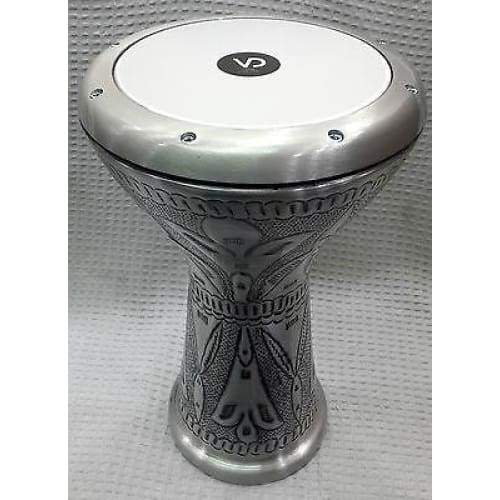 Egyptian goblet drum by VD with engraved body