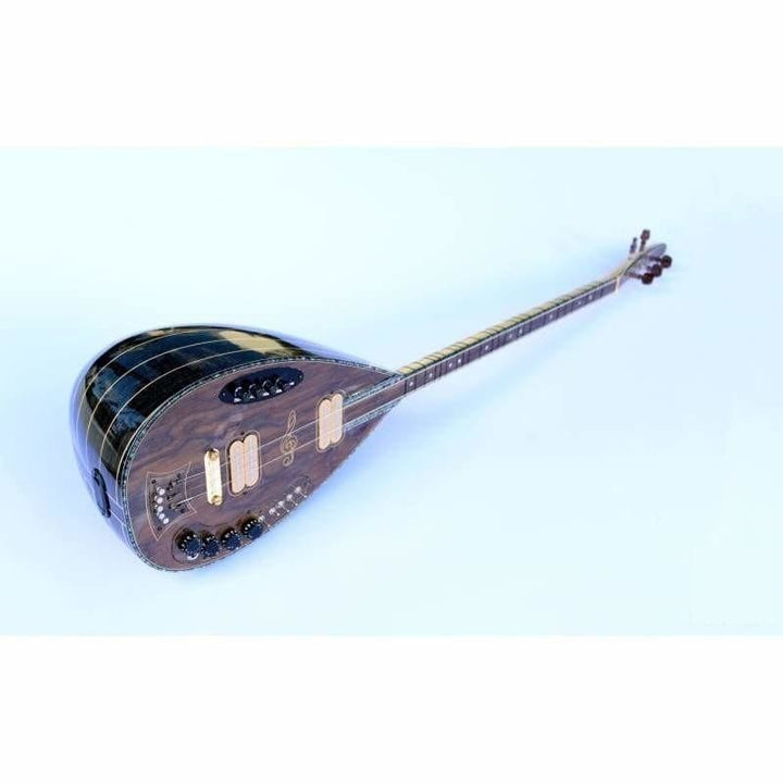 Long neck electric saz EQ2 by Dest with equalizer