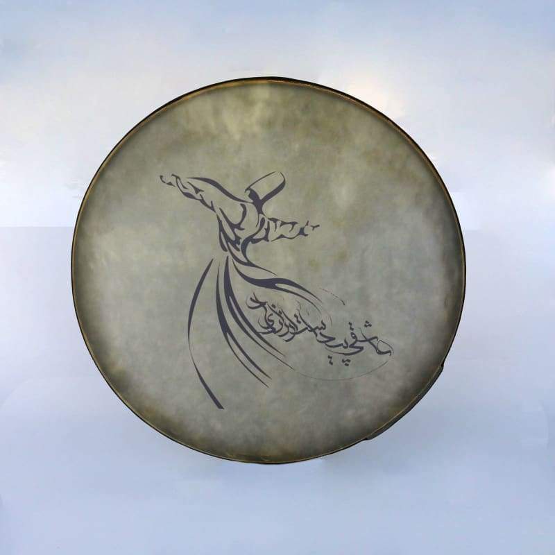 Painting daf NDR-205 with Rumi calligraphy by Dest