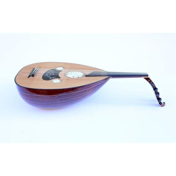 Premium Turkish oud SALA-O7 with pamela bowl and Canadian cedar face by Sala