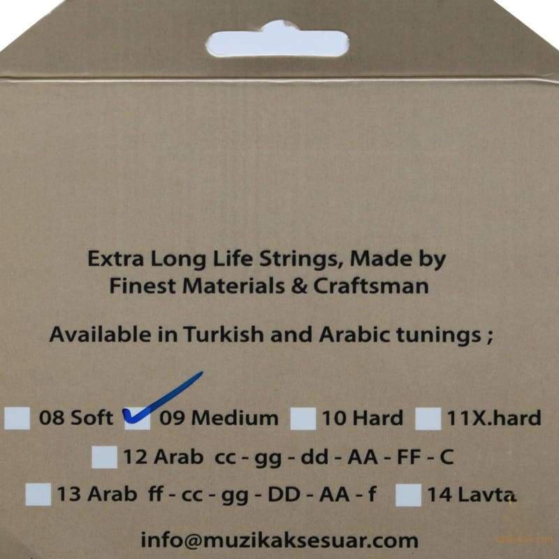 Aurora premium Türk udu teli AOO-109 tam set