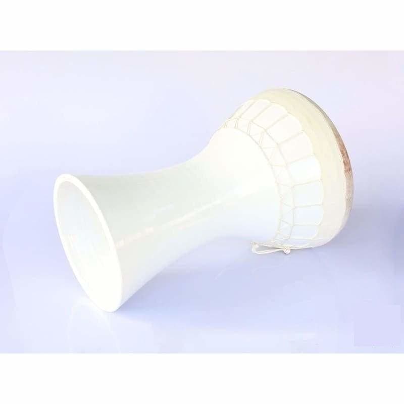 Professional medium bass clay darbuka KIK-325 with built-in lamp dimmer system