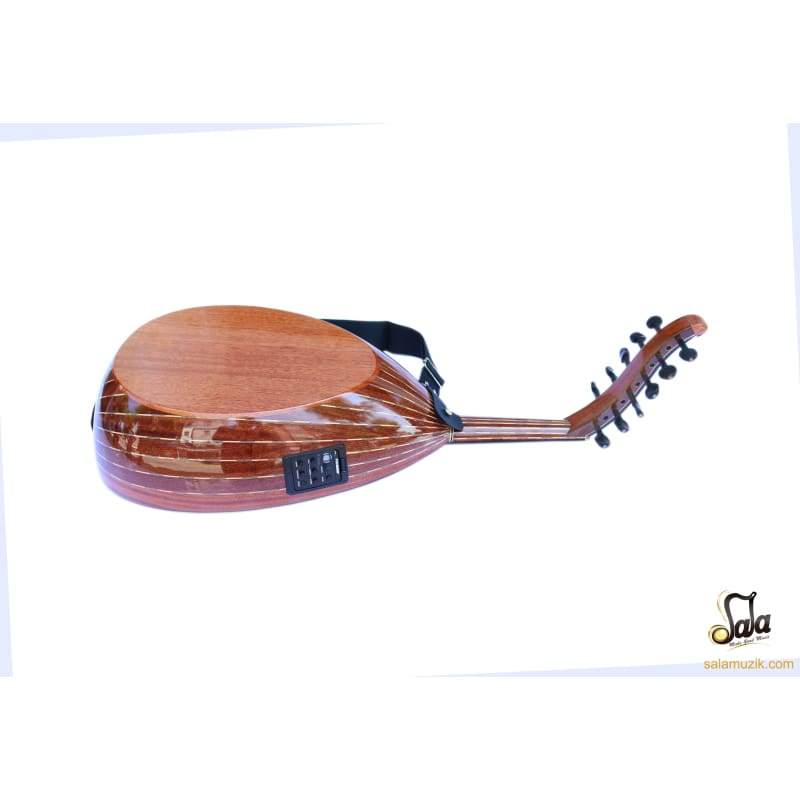 Mahogany Turkish electric oud AOH-5 by Sala