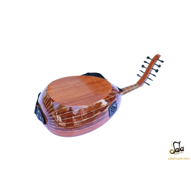 Mahogany Turkish electric oud AOH-5 by Sala