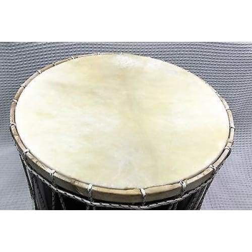 Professional walnut davul by Trir Music with rope tension