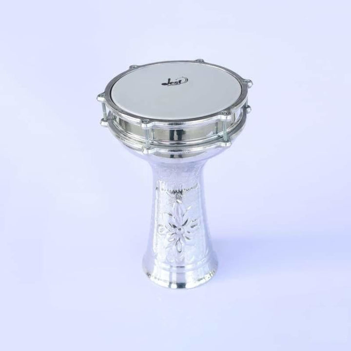 Turkish darbuka DKD-222P with cast aluminum shell and pearl decoration